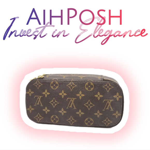 ✅️SOLD✅Louis Vuitton Monogram Trousse Brush GM Cosmetic Pouch(Date Code:VI 0052) - Picture 5 of 16